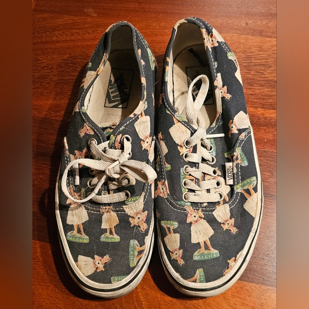 Vans Hula Girl Shoes, Mens Size 7